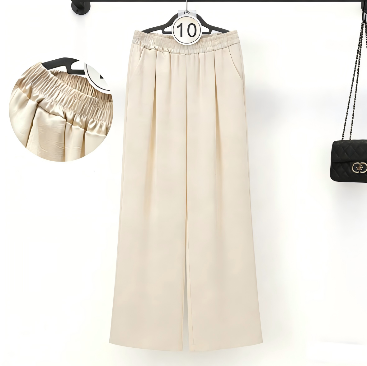 Fashionable and versatile wide leg pants that look slim and thin, loose and tight, carefully selected for casual summer